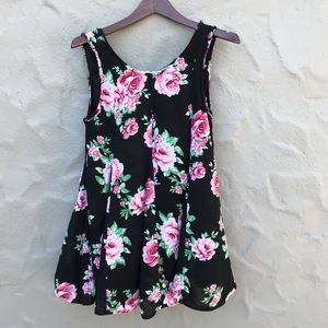 Floral Babydoll Dress